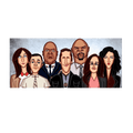Detectives From 99 Wall Art Laminate - www.entertainmentstore.in
