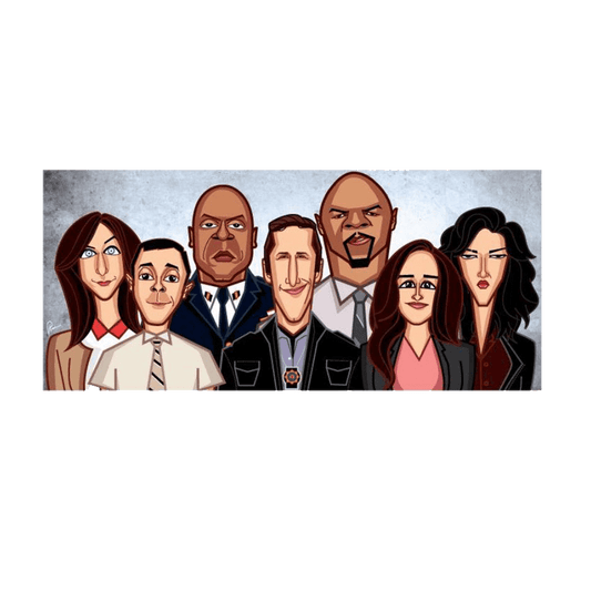 Detectives From 99 Wall Art Laminate - www.entertainmentstore.in