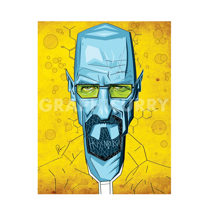 Breaking Bad One Who Cooks Wall Art Laminate - www.entertainmentstore.in
