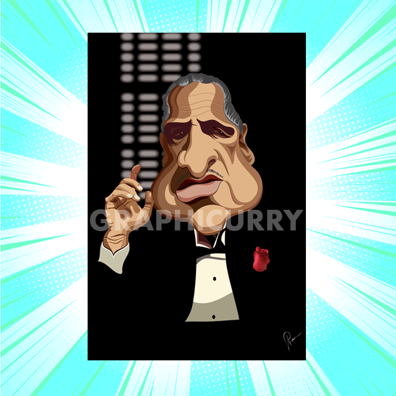 Godfather A4 Wall Art Laminate Graphicurry - www.entertainmentstore.in