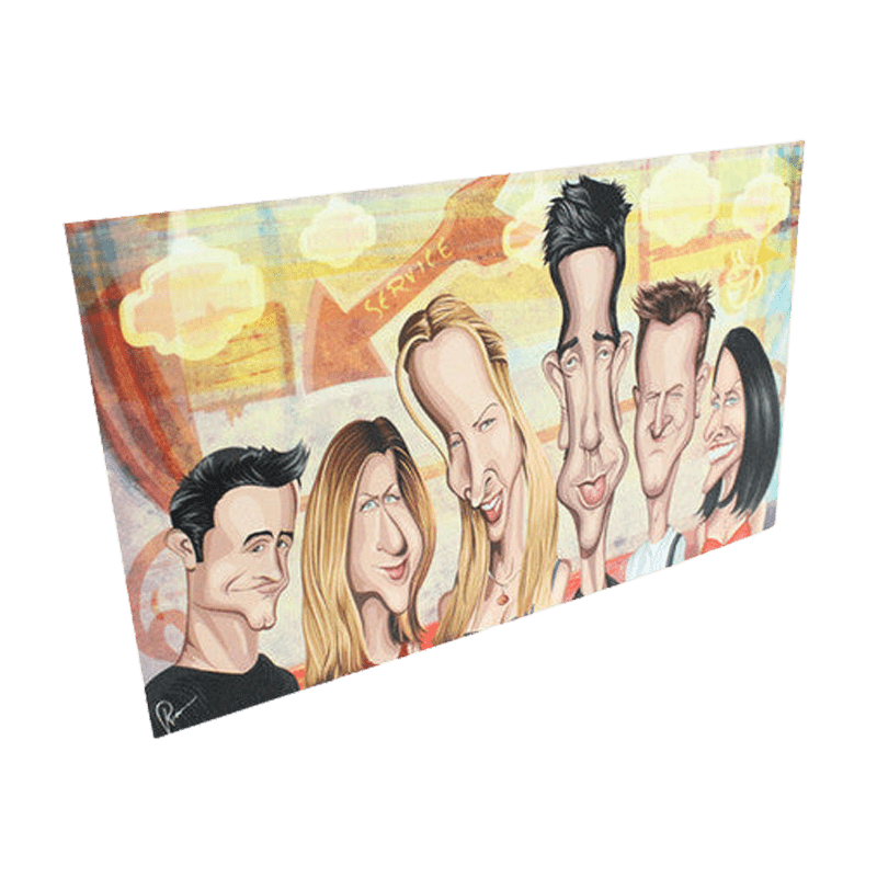 Friends A4 Laminate - www.entertainmentstore.in