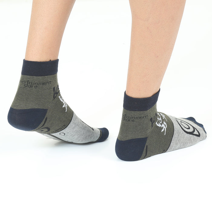 Naruto Akatsuki And Kakakashi Ankle Length Socks Set of 2