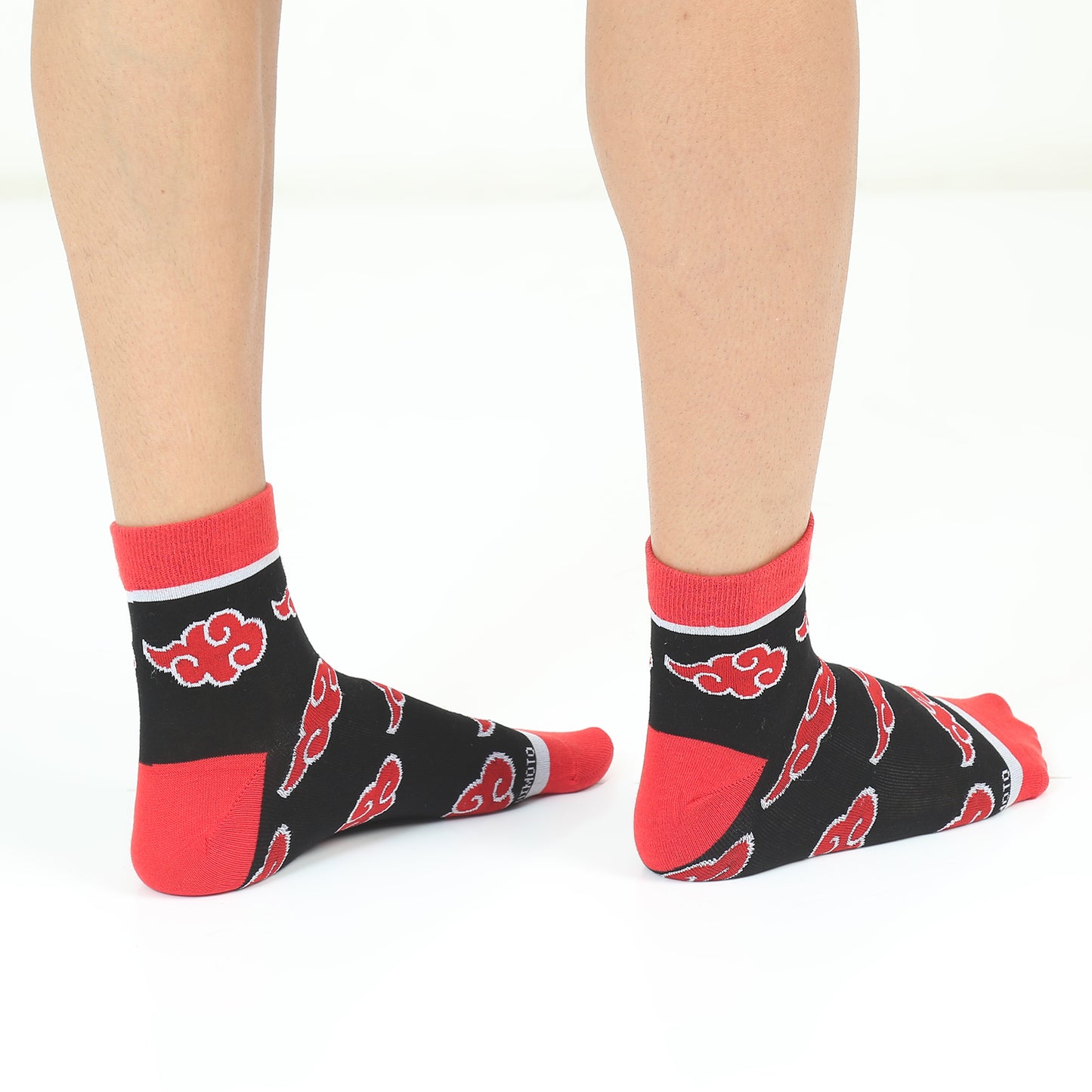 Naruto Akatsuki And Kakakashi Ankle Length Socks Set of 2