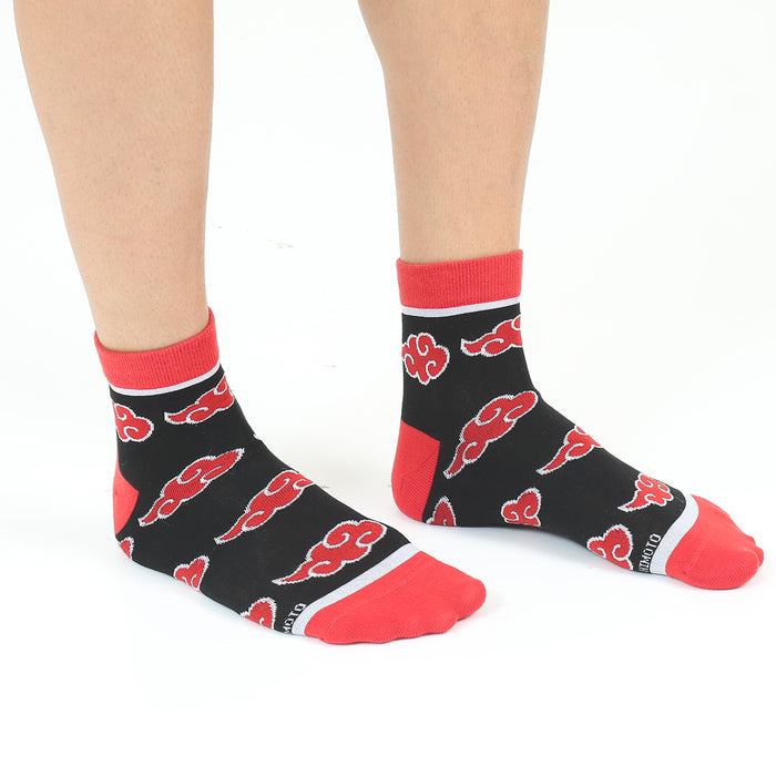 Naruto Akatsuki And Kakakashi Ankle Length Socks Set of 2