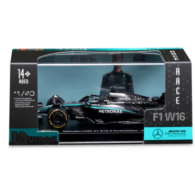 2025 Mercedes AMG Petronas W16 George R Toy Vehicle