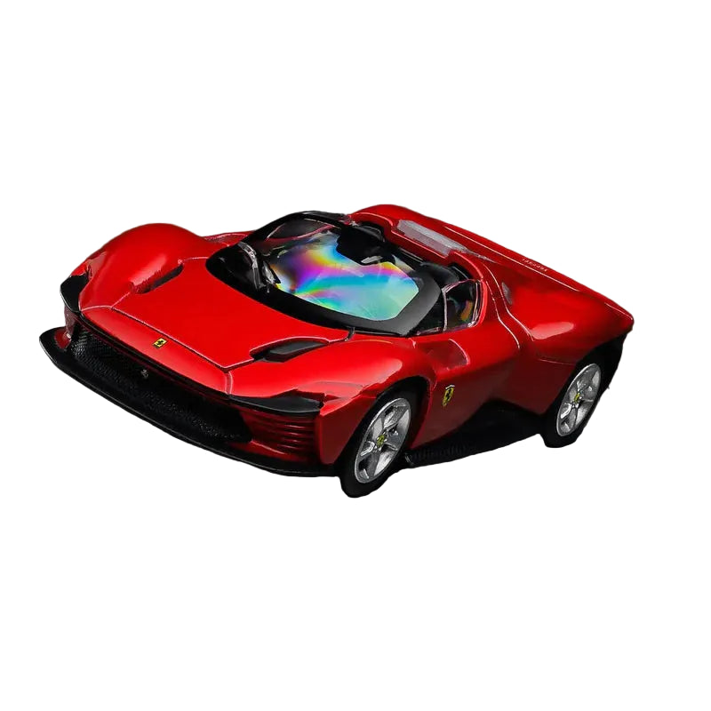 Red Race & Play Ferrari Daytona Sp3 1:64 Scale Die-Cast Car