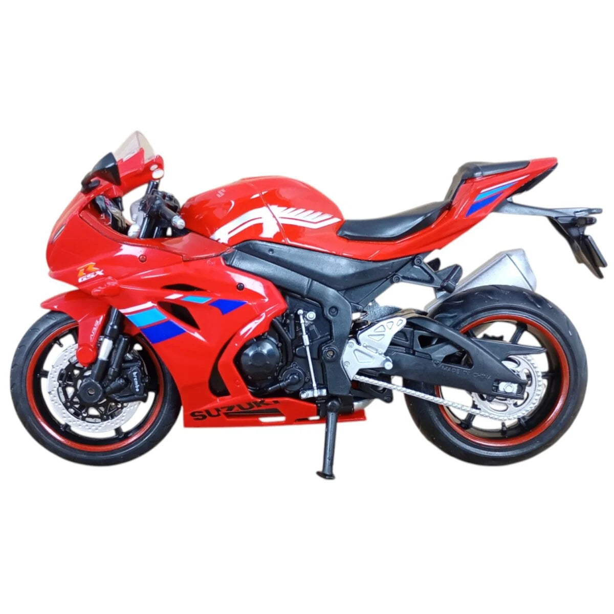 MSZ Die-cast model SUZUKI GSR-R1000, scale 1:12 Vehicle