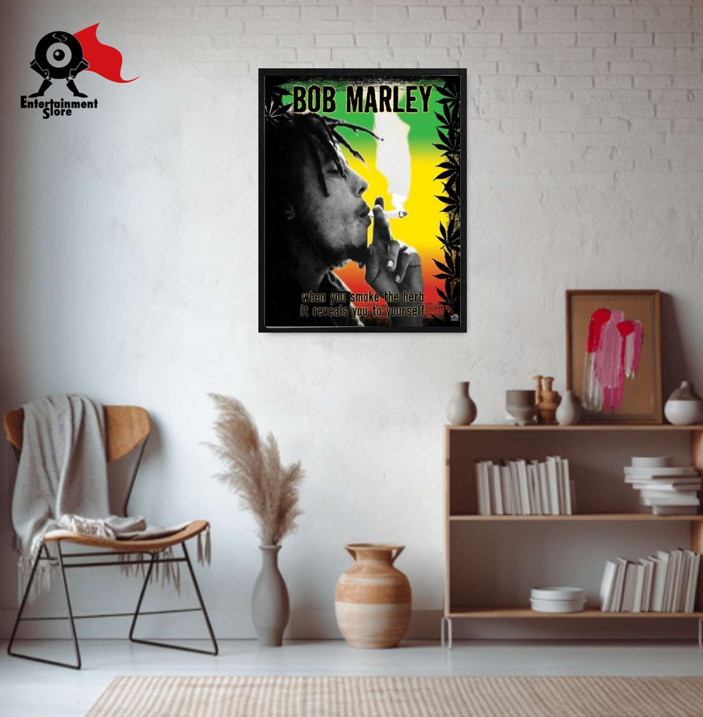 Bob Marley Herb Mini Poster