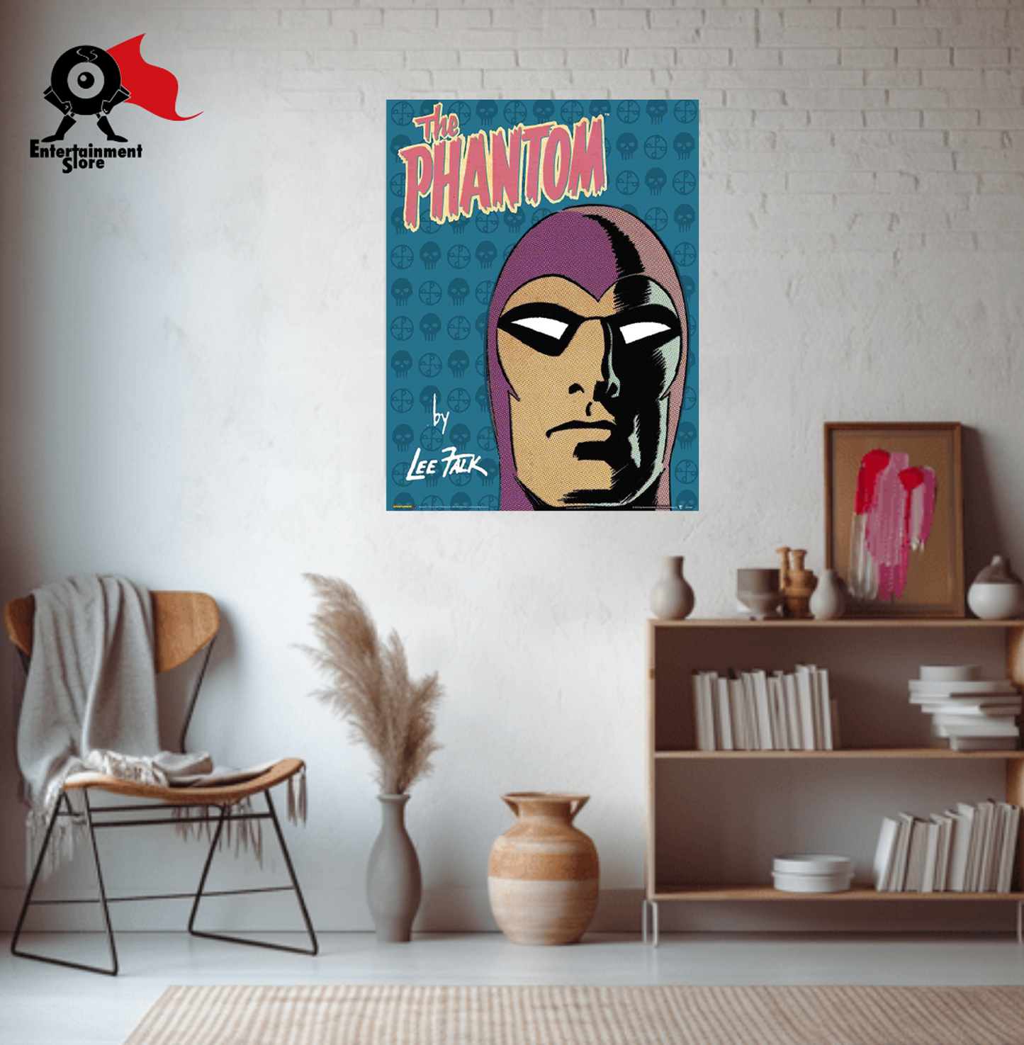 Phantom By Lee Falk Mini Poster