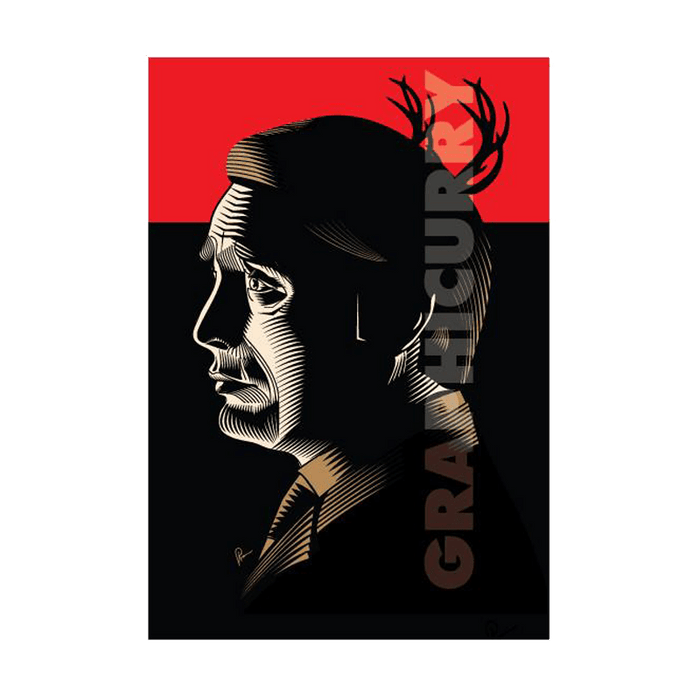 Hannibal Wood Cut A4 Laminate Graphicurry - www.entertainmentstore.in