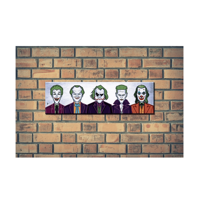 Evolution Of The Clown Wall Art Laminate Graphicurry - www.entertainmentstore.in