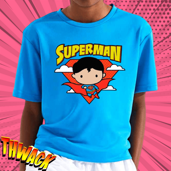 Superman t shirt kids hot sale