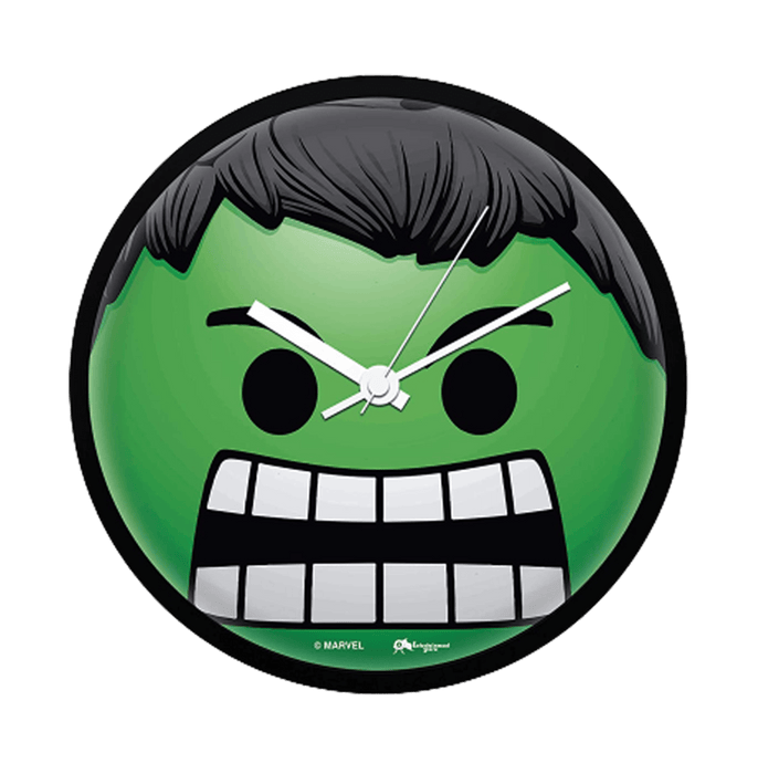 Marvel Hulk Faces Wall Clock - www.entertainmentstore.in