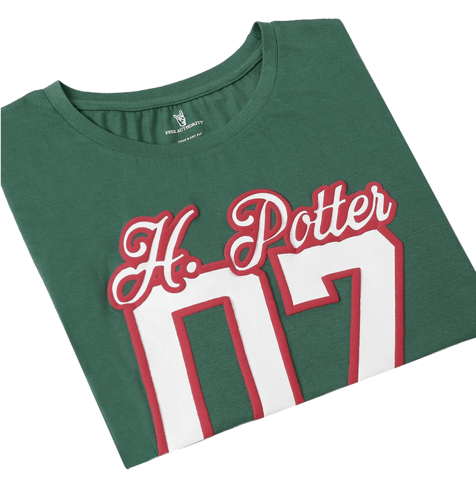 Harry Potter 2976 Dark Green Women T Shirt - www.entertainmentstore.in