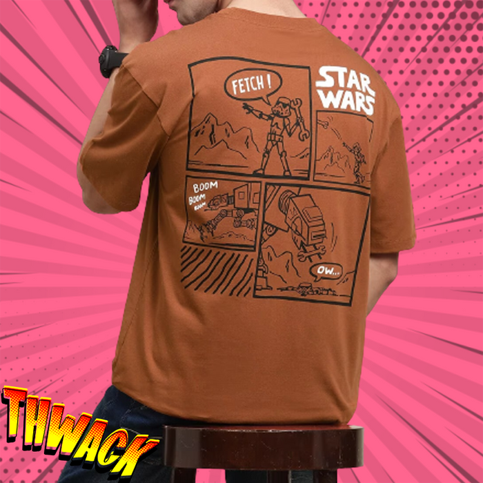Star Wars 995 Bombay Brown T Shirt - www.entertainmentstore.in