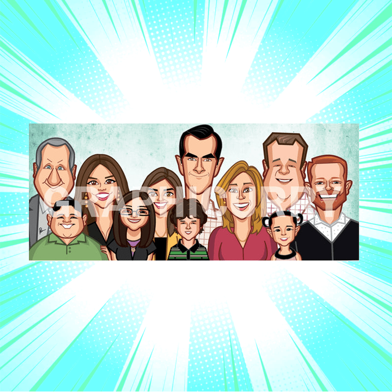 Modern Family A3 Laminate - www.entertainmentstore.in