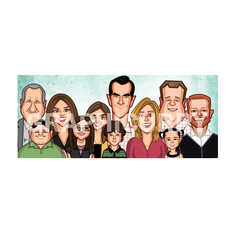 Modern Family A3 Laminate - www.entertainmentstore.in