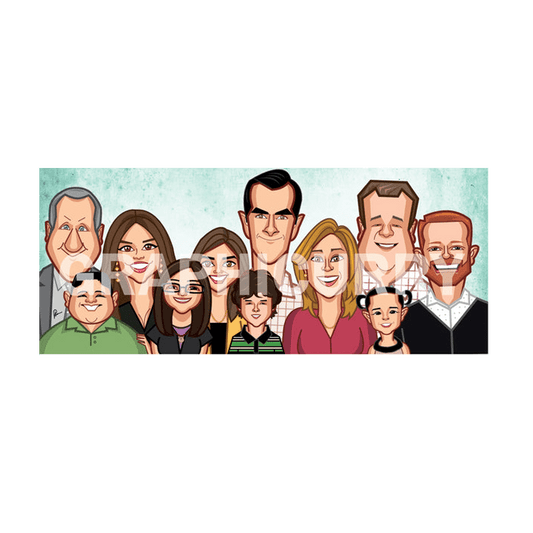 Modern Family A3 Laminate - www.entertainmentstore.in