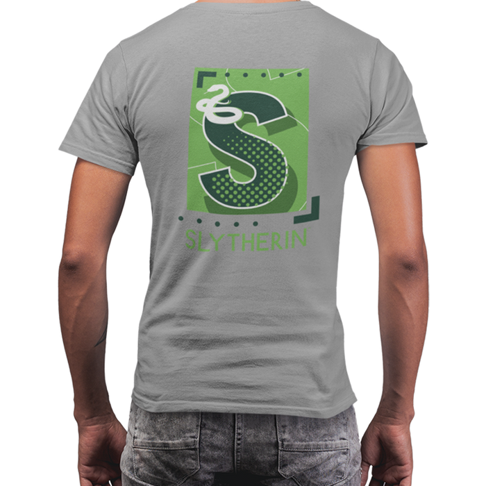 Harry Potter Slytherin Grey T Shirt - www.entertainmentstore.in