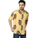 Ryushin Samurai Printed Yellow Unisex Shirt - www.entertainmentstore.in