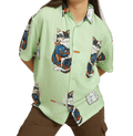 Smoking Yakuza Neko Printed Unisex Shirt - www.entertainmentstore.in