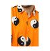 Yin Yang Printed Orange Unisex Shirt - www.entertainmentstore.in