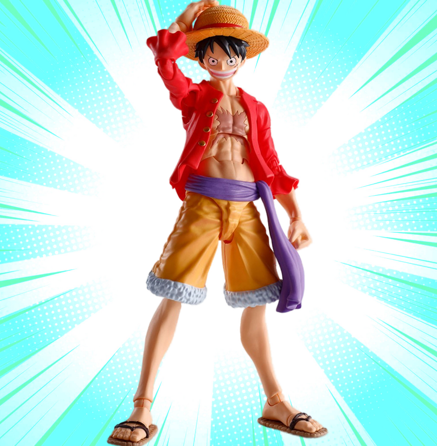 One Piece Luffy Onigashima Action Figure - www.entertainmentstore.in