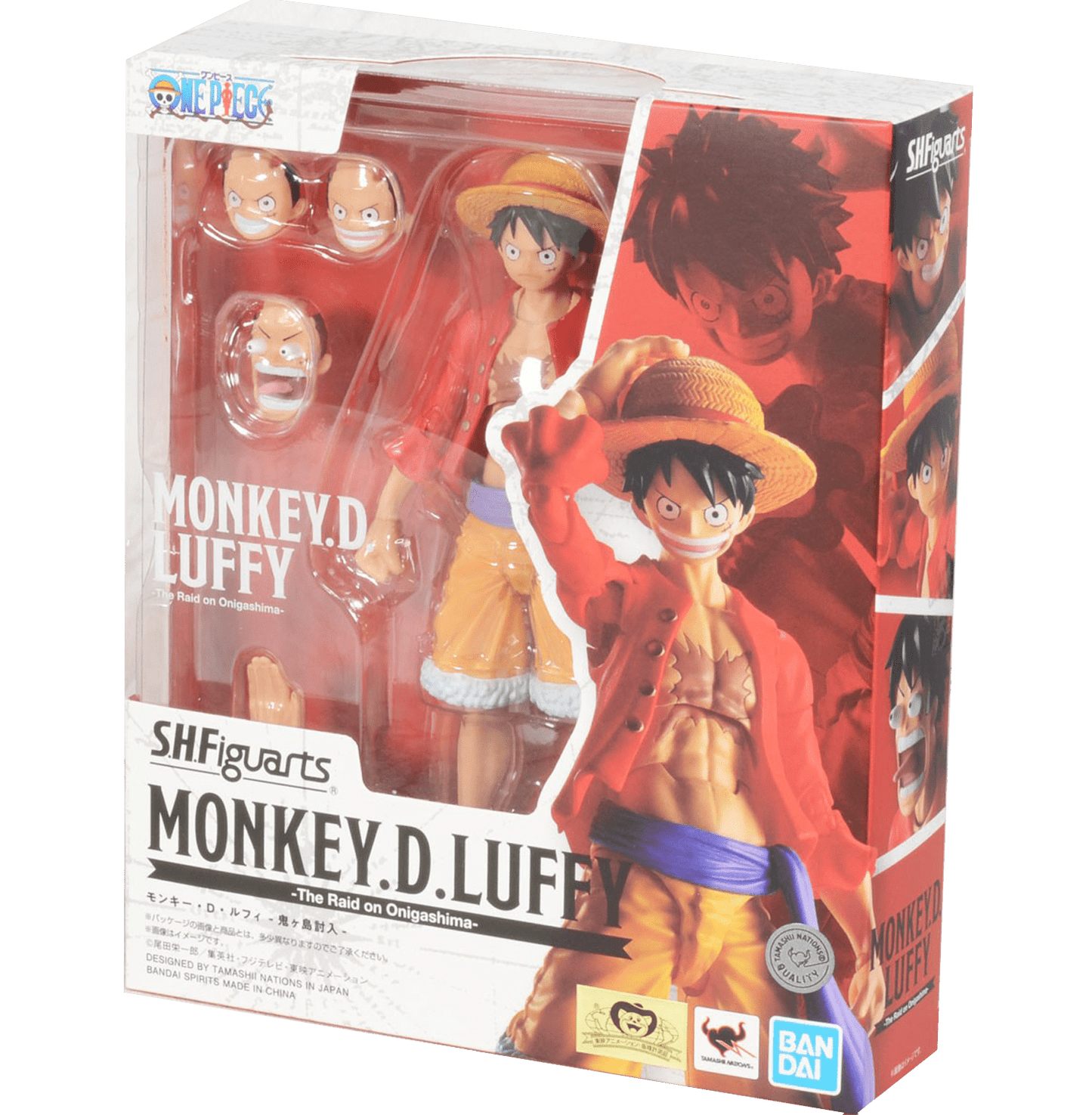 One Piece Luffy Onigashima Action Figure - www.entertainmentstore.in