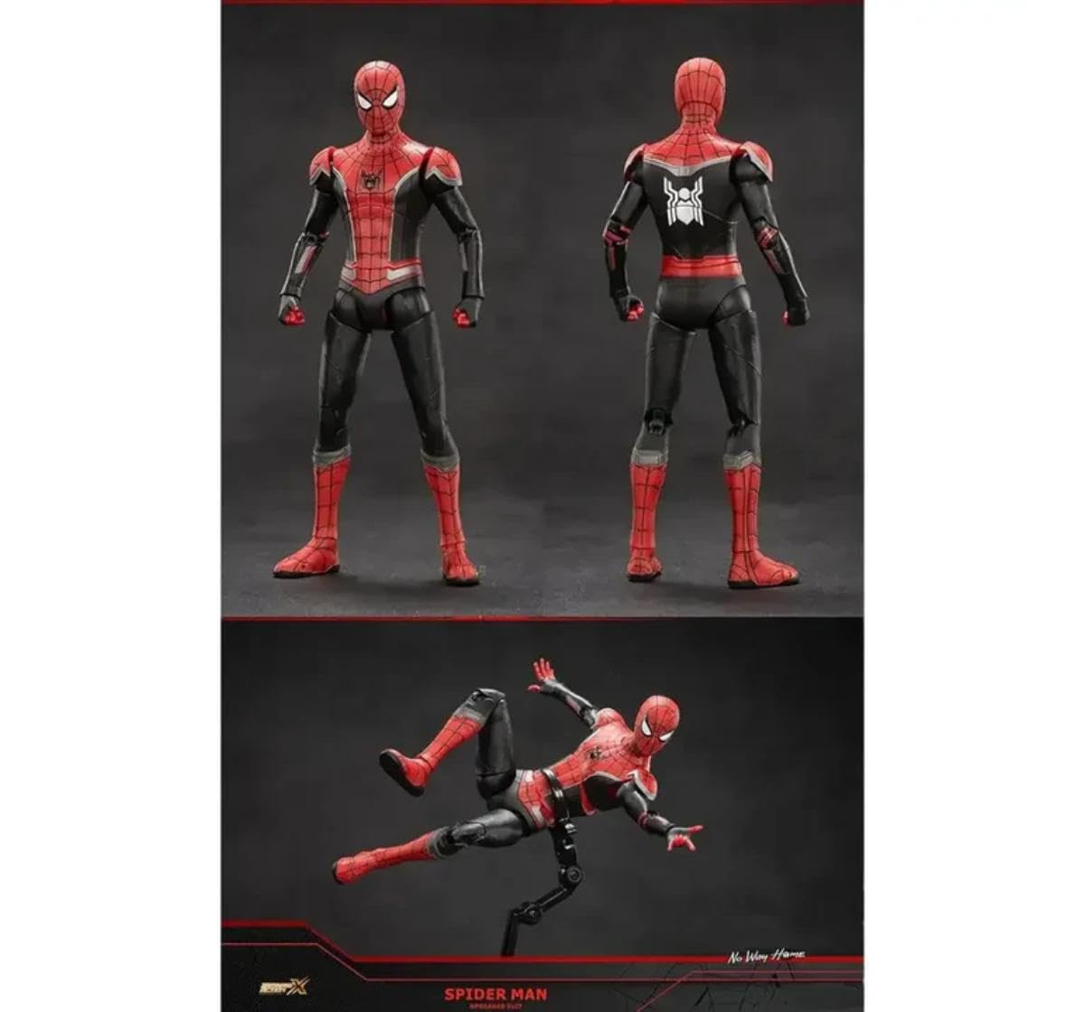 Marvel Spider Man Upgraded Suit 7 Inch