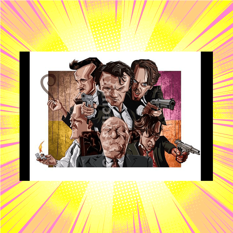 Reservoir Dogs Wall Art - www.entertainmentstore.in