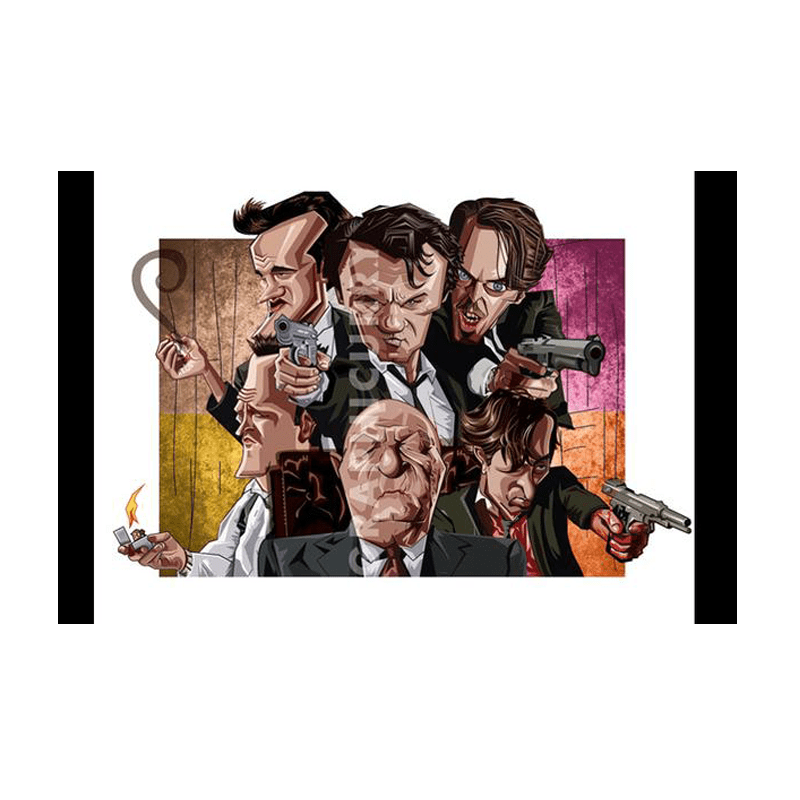 Reservoir Dogs Wall Art - www.entertainmentstore.in