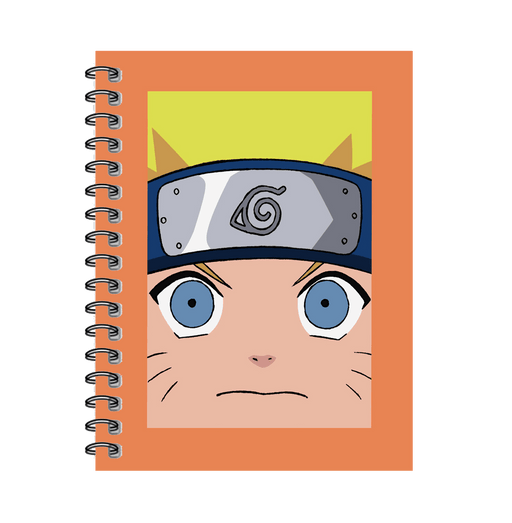 Naruto Face Spiral Notebook - www.entertainmentstore.in