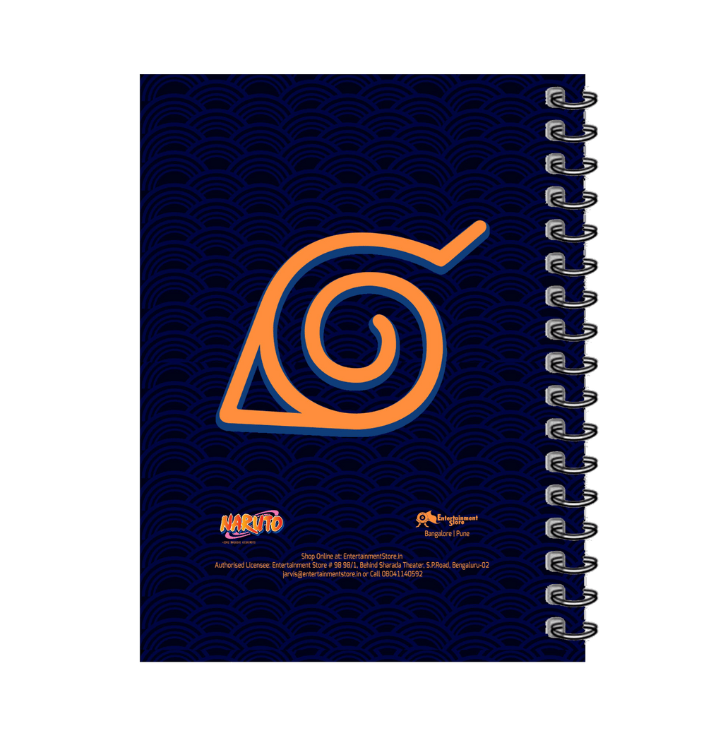 Spiral Naruto Kanoha Anime Notebook