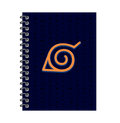 Spiral Naruto Kanoha Anime Notebook