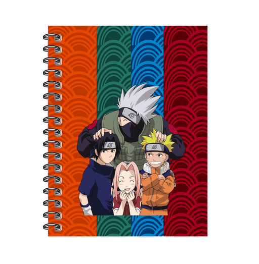 Naruto Friends Spiral Notebook - www.entertainmentstore.in