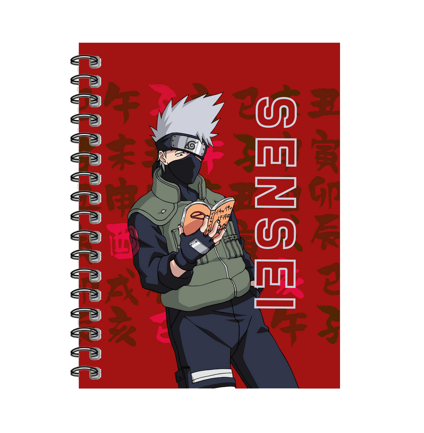 Spiral Naruto Sensei Anime Notebook