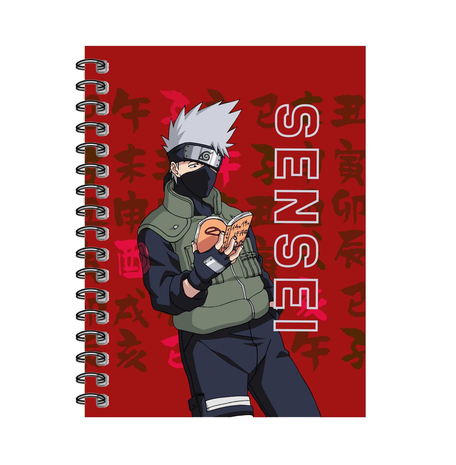 Spiral Naruto Sensei Anime Notebook