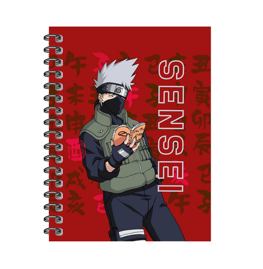 Spiral Naruto Sensei Anime Notebook