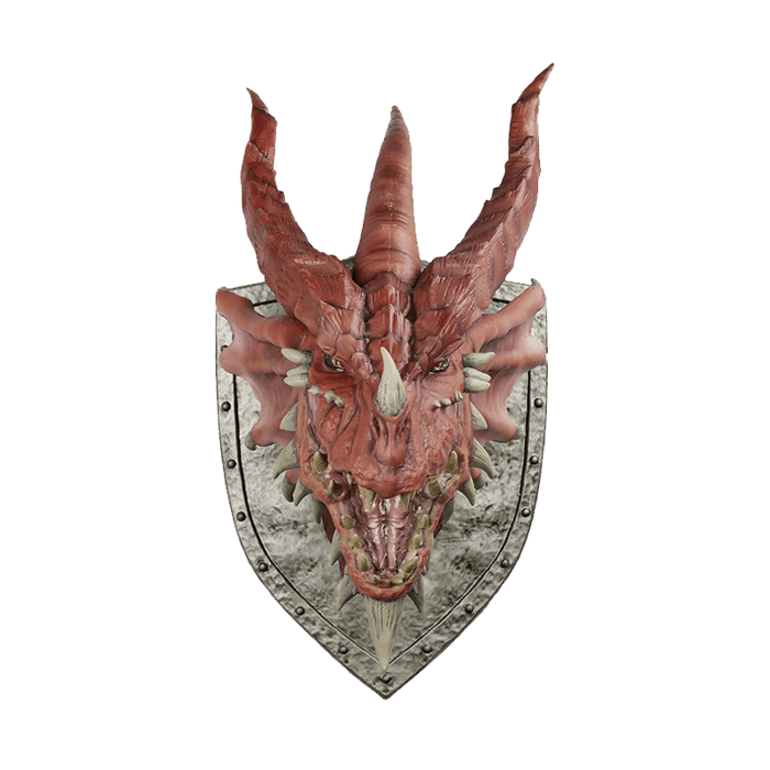 Dungeons & Dragons Red Dragon Trophy Plaque - www.entertainmentstore.in