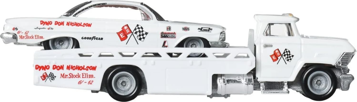 Hot Wheels Team Transport Dyno Don Nicholson Diecast Set