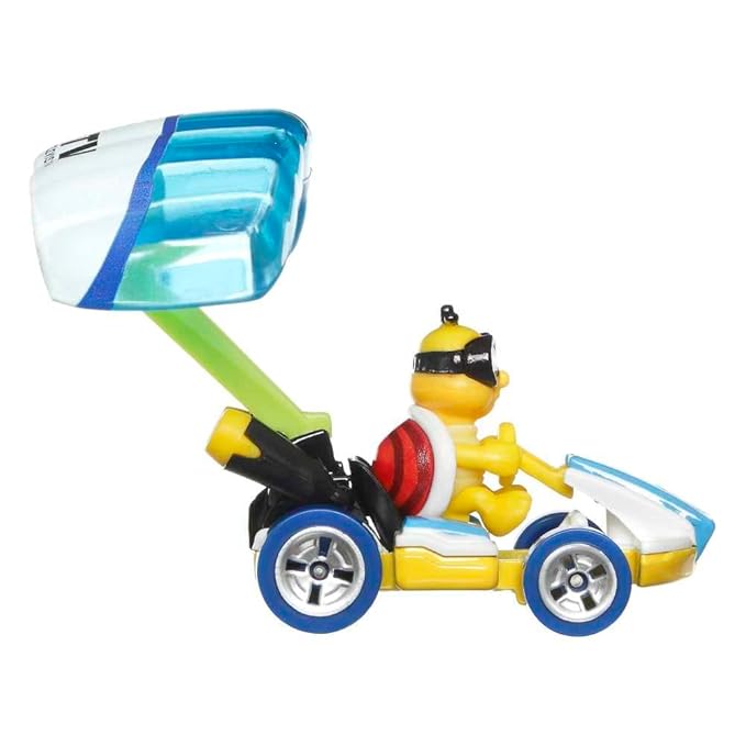 Hot Wheels Mario Kart Lakitu Standard Kart Parafoil Glider