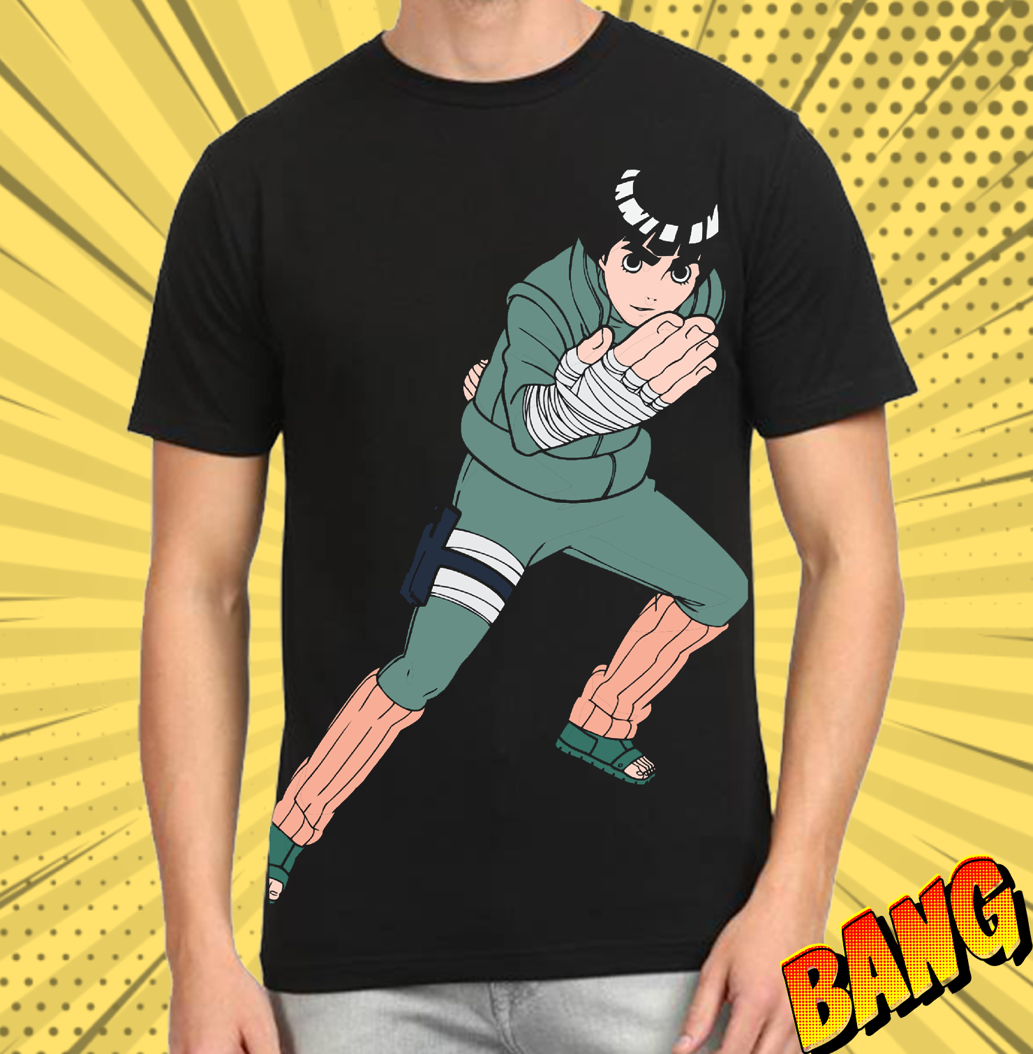 Naruto 2099 Black Mens T Shirt - www.entertainmentstore.in