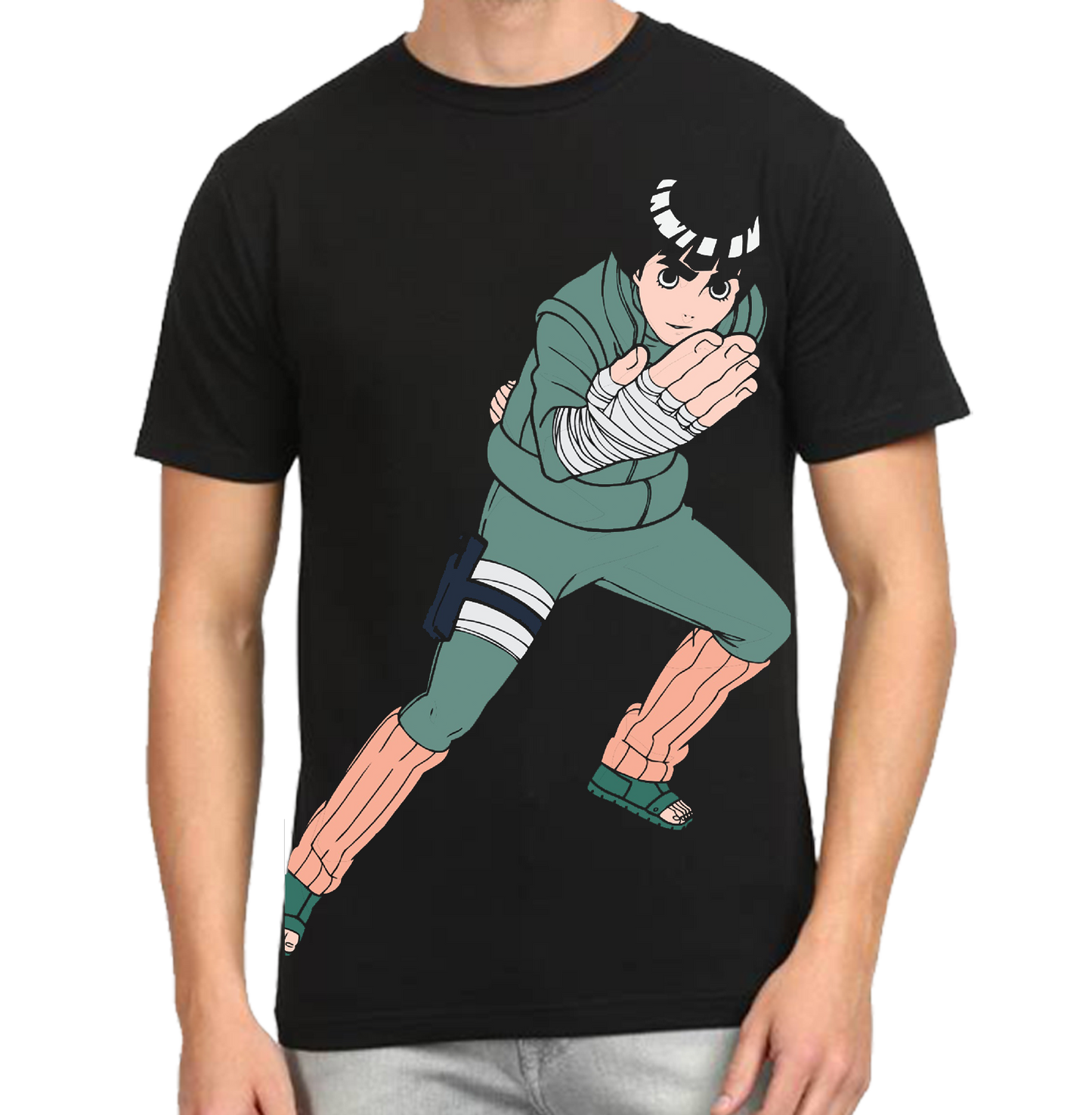 Naruto 2099 Black Mens T Shirt - www.entertainmentstore.in