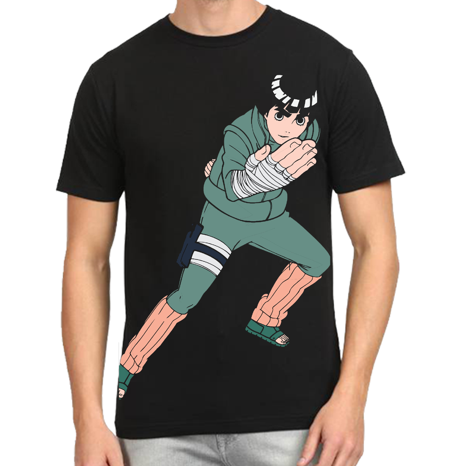 Naruto 2099 Black Mens T Shirt - www.entertainmentstore.in