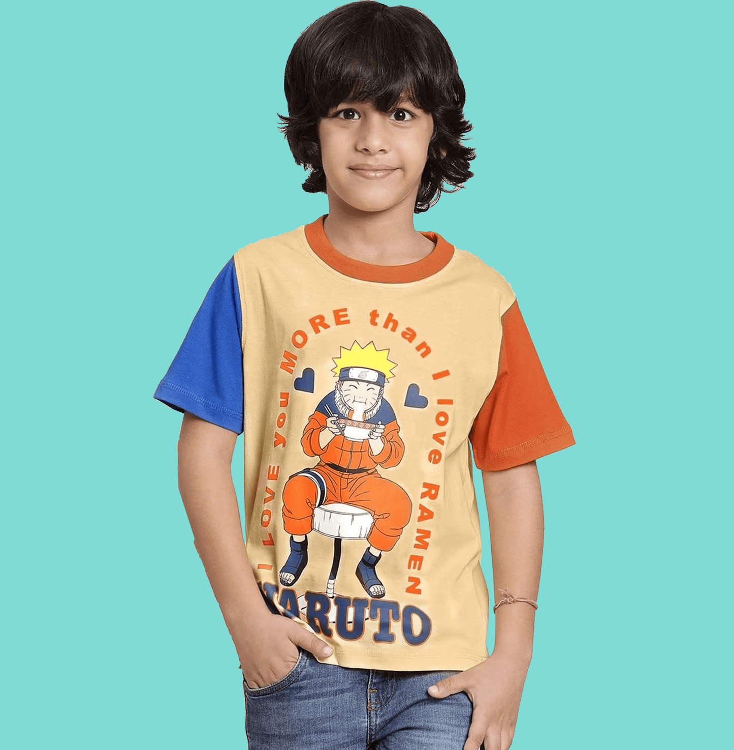 official Naruto Italian Starw kids boys T-shirt