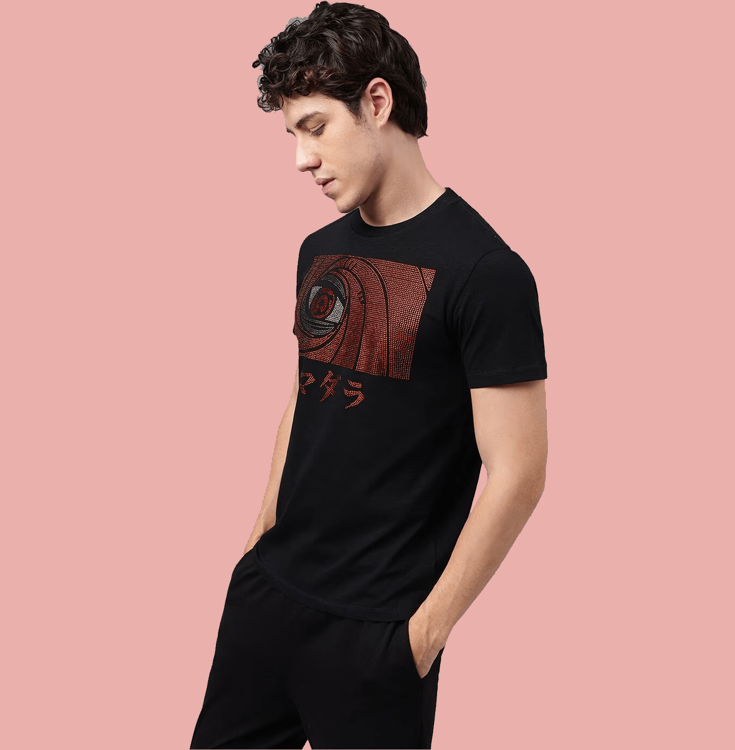 Naruto Black T Shirt