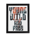 Young Wild And Free Braille Frame - www.entertainmentstore.in
