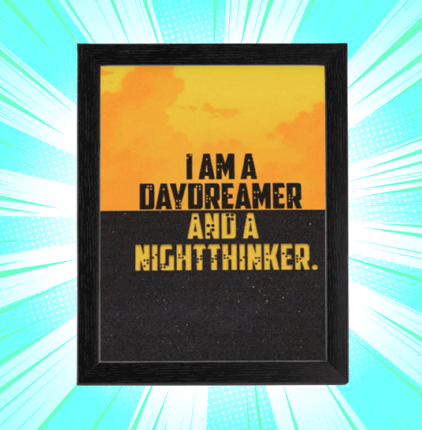 Day Dreamer Braille Frame - www.entertainmentstore.in