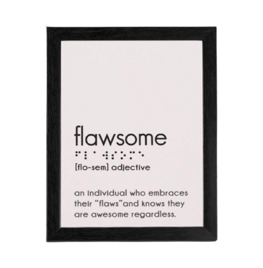 Flawsome Braille Frame - www.entertainmentstore.in