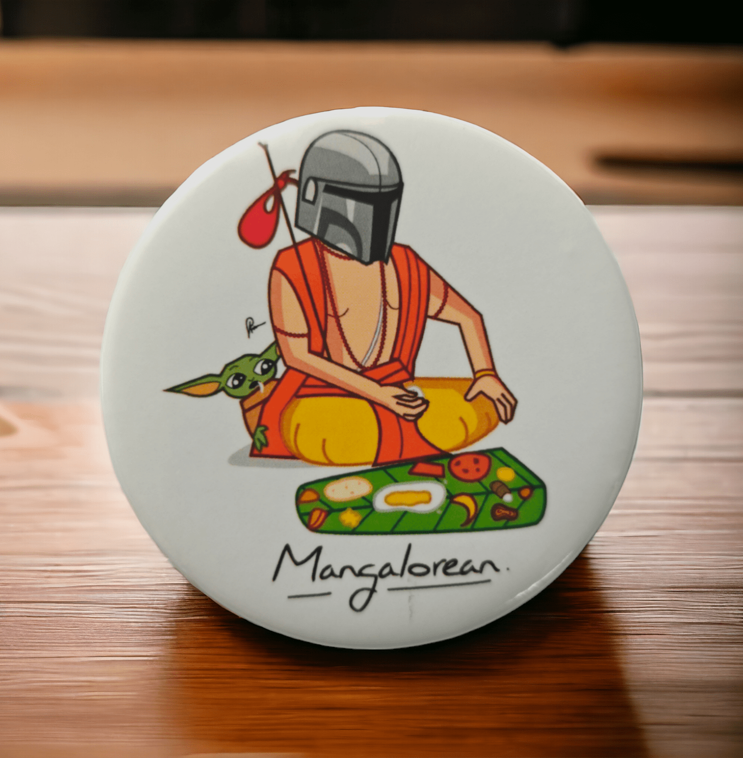 Mangalorean Themed Fridge Magnet